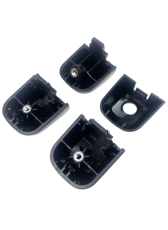 Cheriezing Exterior Door Handles Car Spare Parts Compatible for 2010-2020 4Runner GX460 Replace # Handle 69211-60090 Cap:69217-60150FL,69250-60030FR,69250-60010 RL/RR Set of 4 - Image 5