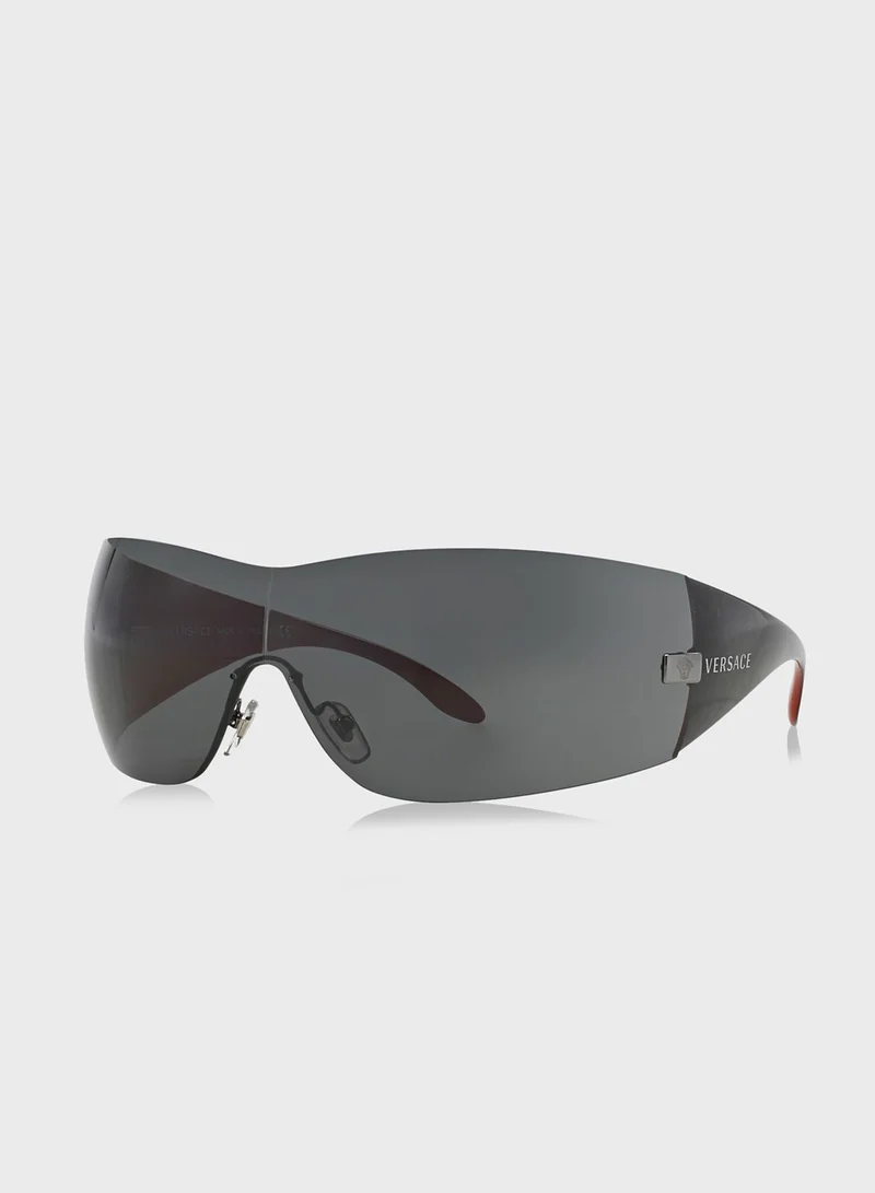 VERSACE 0VE2054 Rimless Sunglasses