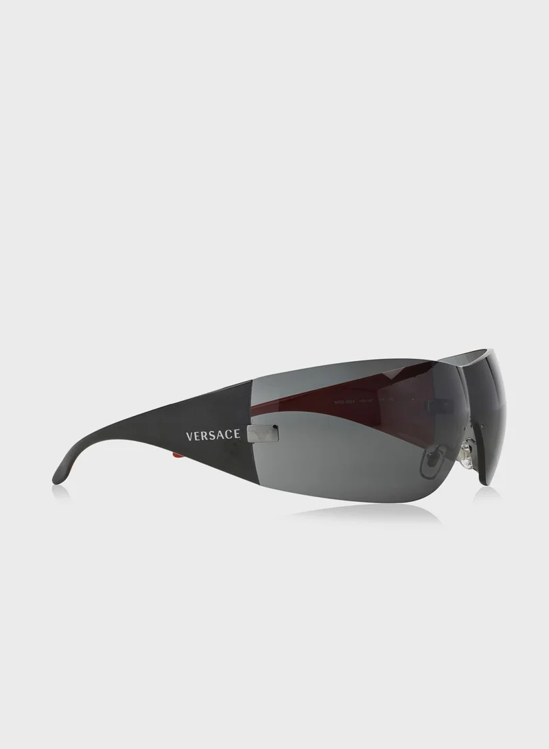 VERSACE 0VE2054 Rimless Sunglasses