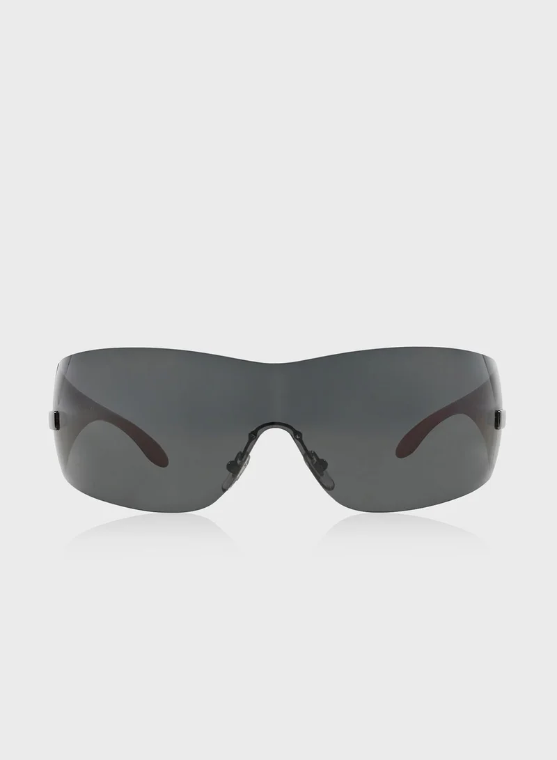 VERSACE 0VE2054 Rimless Sunglasses