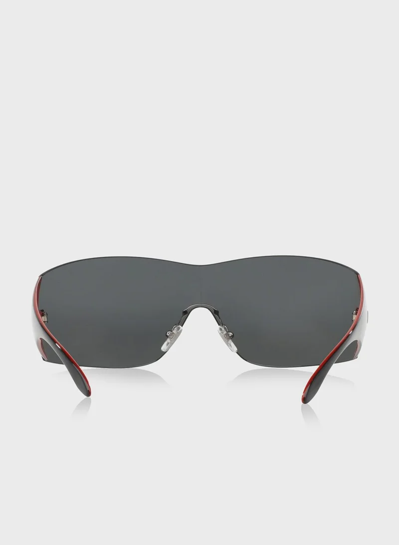 VERSACE 0VE2054 Rimless Sunglasses