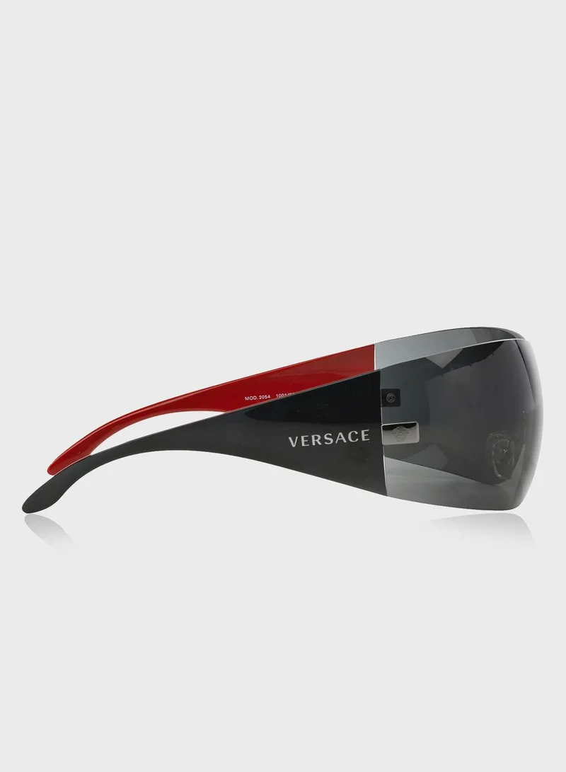 VERSACE 0VE2054 Rimless Sunglasses