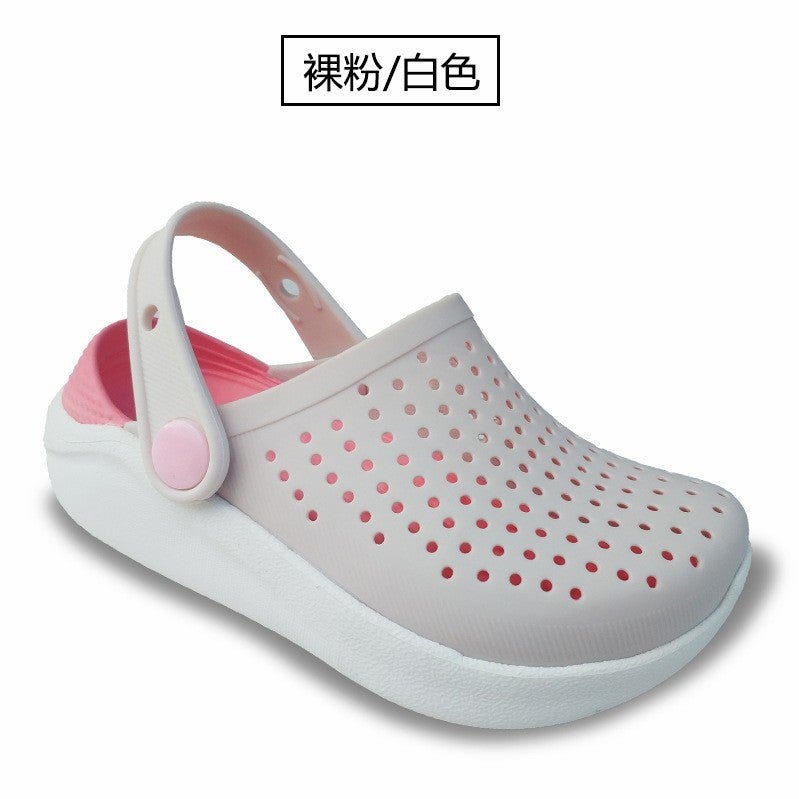 2023 New Children'S Hole Shoes Summer Boys And Girls Casual Beach Shoes Sports Non-Slip Medium And Big Children'S Sandals - Image 3