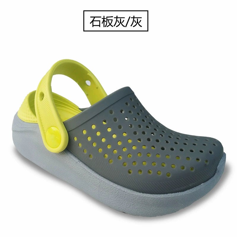 2023 New Children'S Hole Shoes Summer Boys And Girls Casual Beach Shoes Sports Non-Slip Medium And Big Children'S Sandals - Image 5