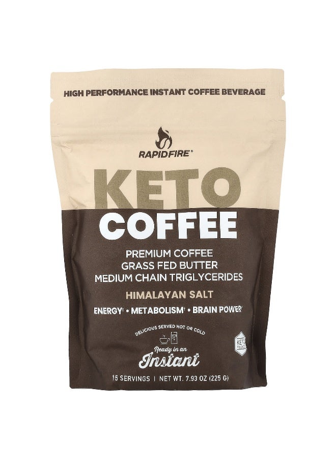 RAPIDFIRE, Keto Coffee, 7.93 oz (225 g) - Image 1