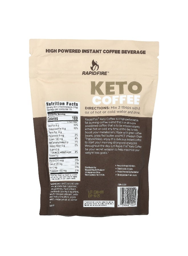 RAPIDFIRE, Keto Coffee, 7.93 oz (225 g) - Image 2