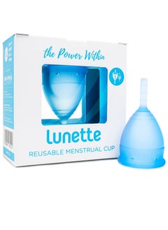 Menstrual Cup Reusable Model 1 Menstrual Cup for Light Flow Blue