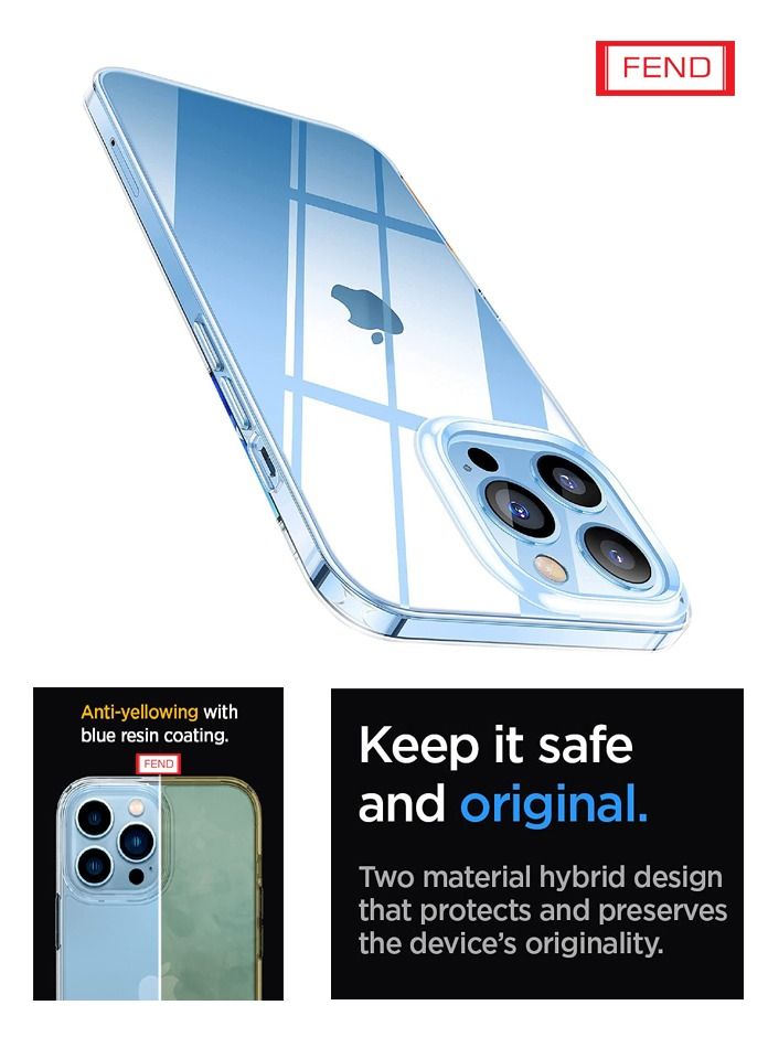 FEND Soft Transparent Back Case Cover for iPhone 14pro Max - Image 5
