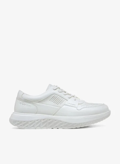 Le Confort Perforated Sneakers with Lace-Up Closure