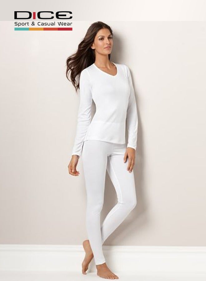 دايس ليجن طويل سادة من دايس – تصميم مرن بخصر مرتفع قطعتين - Image 5