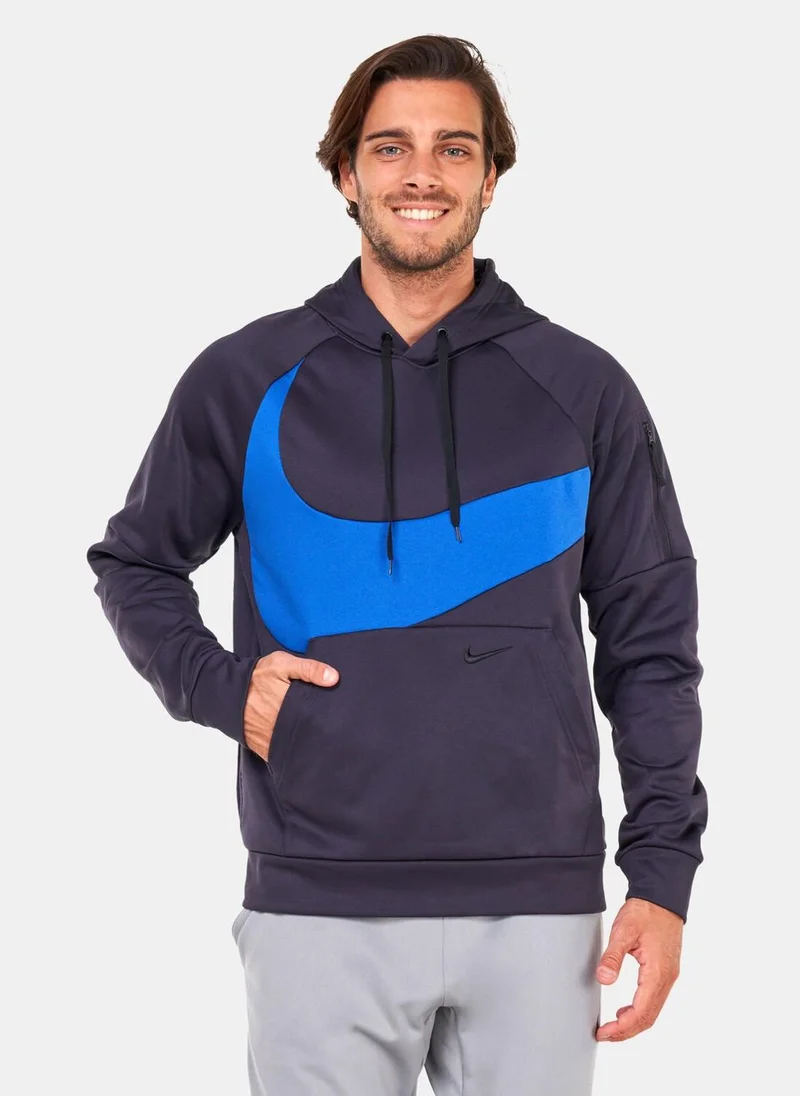 Nike Men's Therma-FIT Swoosh Pullover Fitness Hoodie