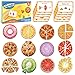 Aizweb Magnetic Fraction Tiles Circles SetBarsMagnetic Fraction Educational PuzzleMontessori Math ManipulativesFraction Learning Games for Elementary Classroom Homeschool Supplies - Image 3