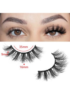 FARRED Natural Eyelashes Short False Lashes Wispy Mink Eye Lash Fluffy Eyelash Natural Look 10 Pairs Fake Lashes Pack Volume Lash Strips Pestañas That Looks Like Volume Extension (Z13|916Mm)  - Image 2