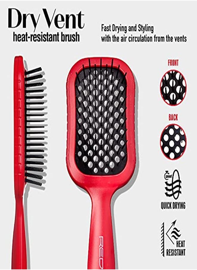 Red by Kiss Dry Vent Heatresistant Brush  - Image 2