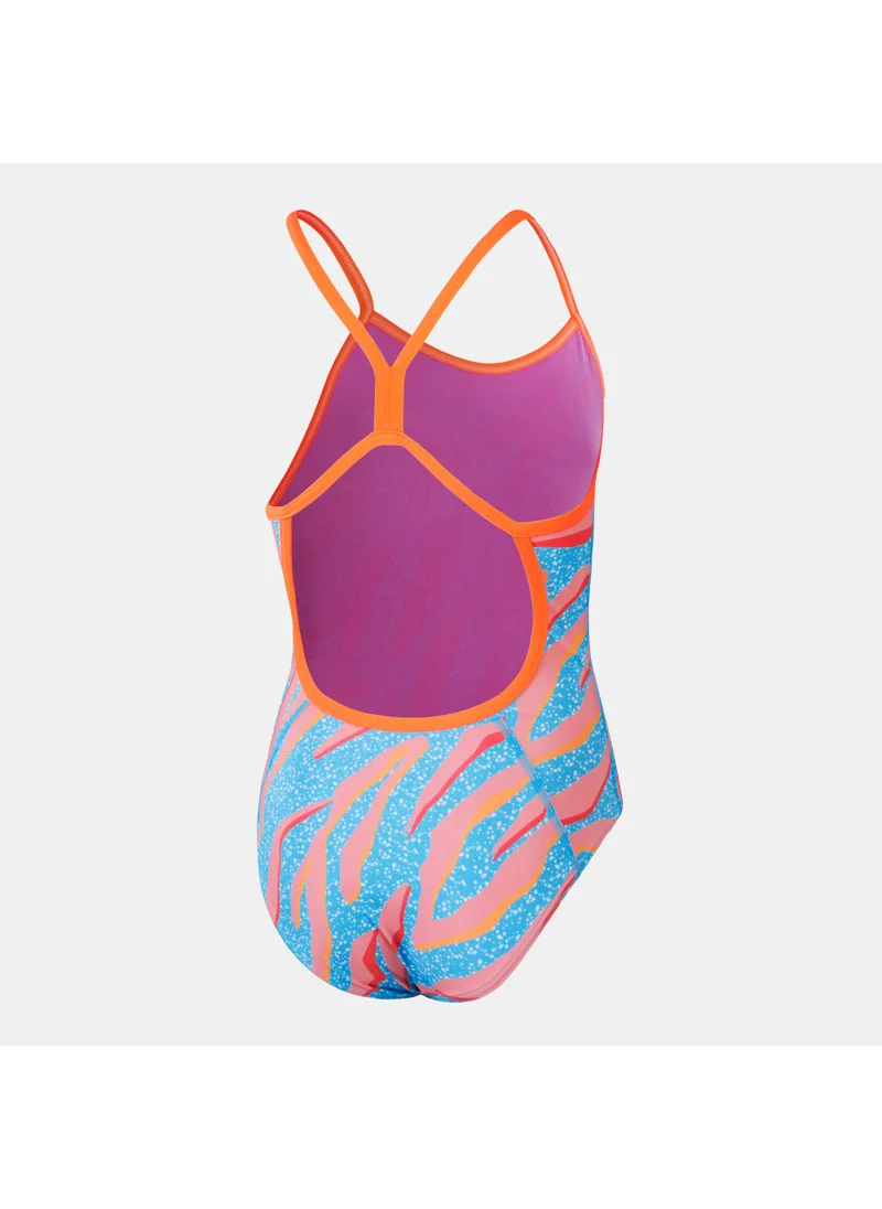 speedo Kids' Digital Print One-Piece Swimsuit