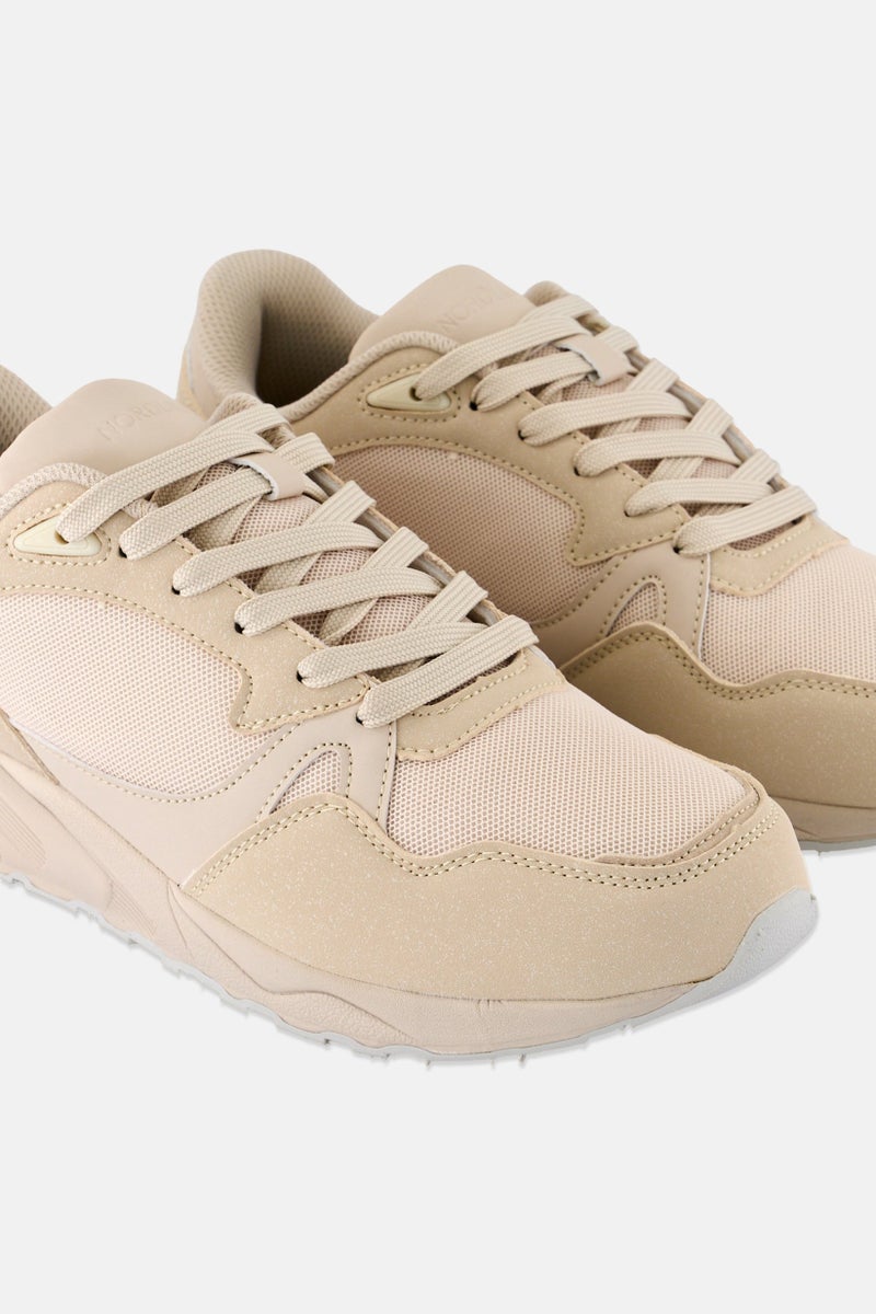 Nordland Men Textile Upper Lace Up Outdoor Shoes, Beige - Image 3