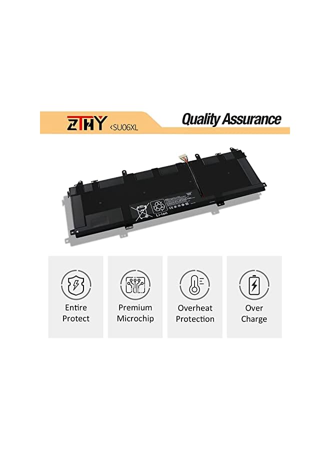 ZTHY 84.08Wh Su06Xl Laptop Battery For Hp Spectre X360 15-Df000 15T-Df000 15T-Df100 Df0013Dx Df0033Dx Df0043Dx Df1033Dx Df1043Dx 15-Df0Xxx 15-Df1Xxx Series Hstnn-Db8W L29048-271 L29184-005 Su06084Xl - Image 4