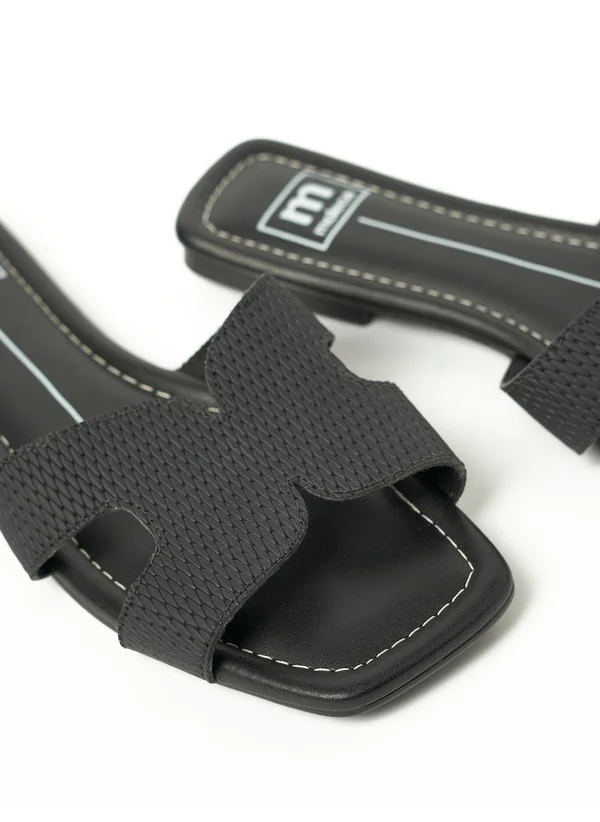 MOLECA Sasha Single Strap Low Heel Sandals