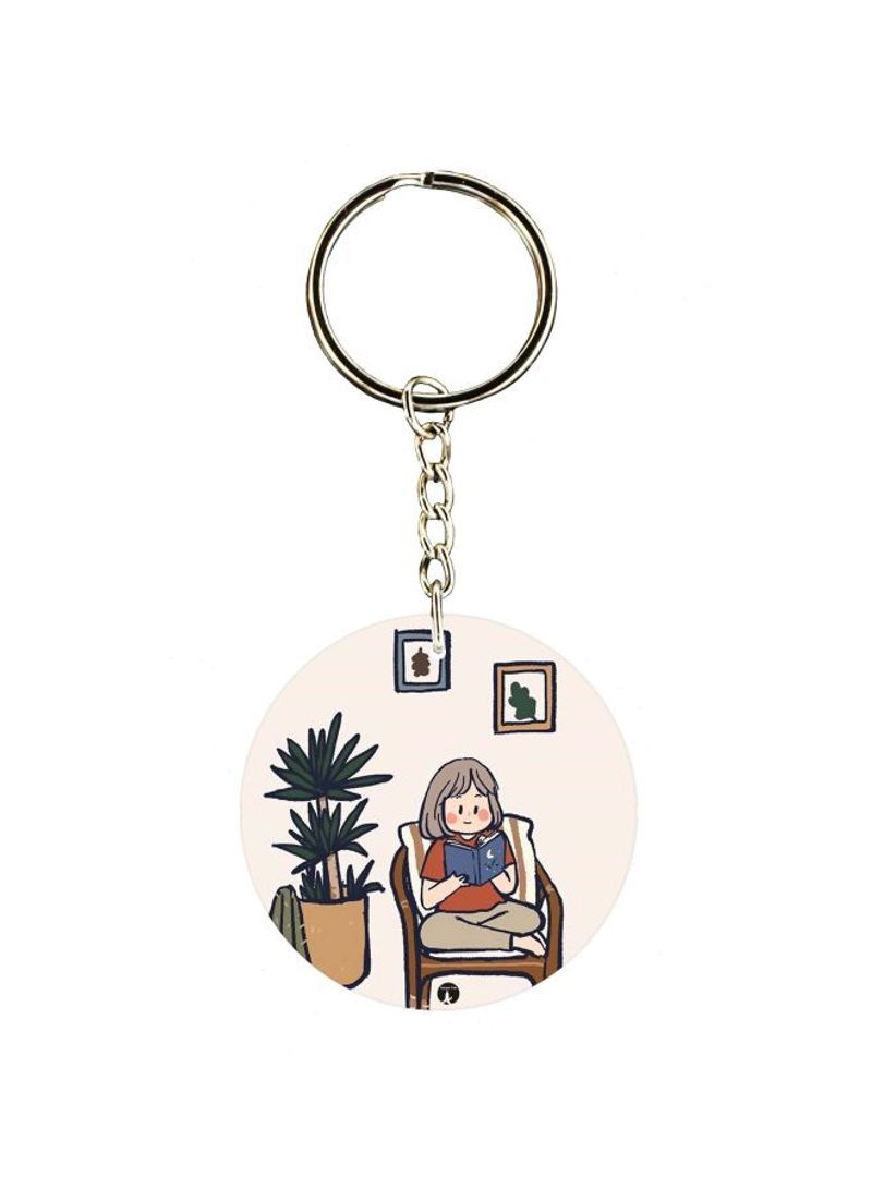 RKN Single Sided Character Printed Keychain