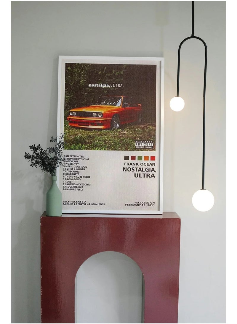 TNESSENTIAL FRANK OCEAN NOSTALGIA ULTRA CANVAS POSTER