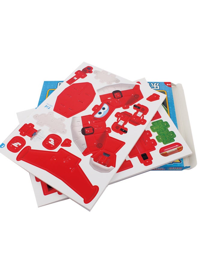 Super Flying Stereo Puzzle Ledi Boy Baby Early Education Parent-Child Interaction Toy For Children-Color:Super Flash Stereo 4 2579 - Image 5