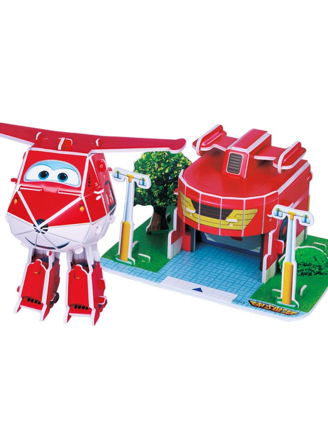 Super Flying Stereo Puzzle Ledi Boy Baby Early Education Parent-Child Interaction Toy For Children-Color:Super Flash Stereo 4 2579 - Image 2