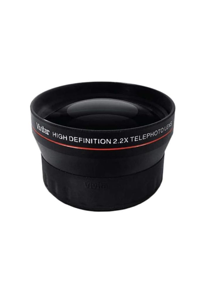 Vivitar 58mm 2.2X Professional Telephoto Lens for Canon EF Cameras