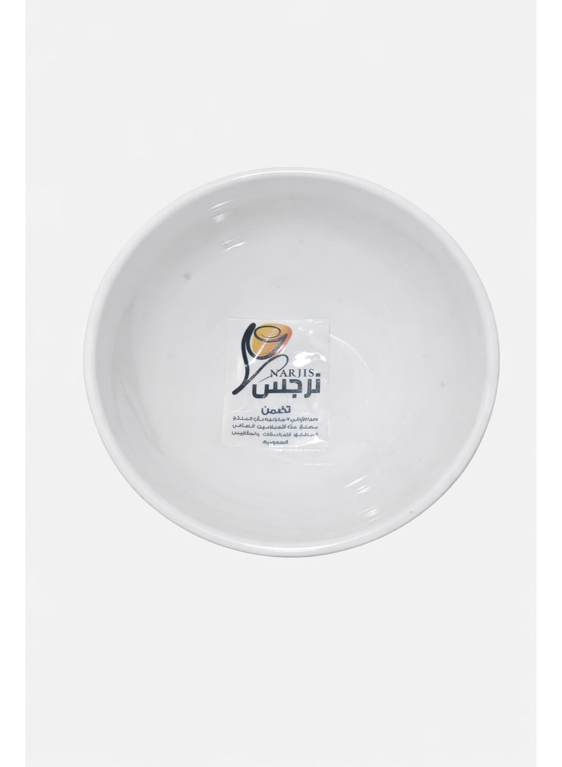 SAMA Ceramic Bowl Sama Homeware Serving Bowl Decorative Kitchen Bowl Non Microwave Safe - Image 1