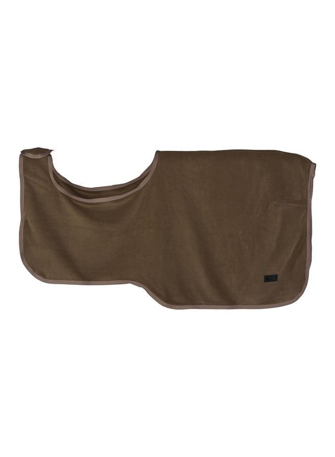 هورز بطانية ركوب الخيل من هورز ماركيز من الصوف - لون بني ويدجوود - 78 بوصة - Image 1
