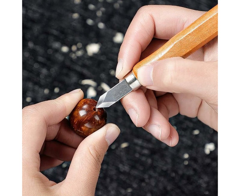 Professional Wood Carving Tool Set (12 Piece) - Image 4
