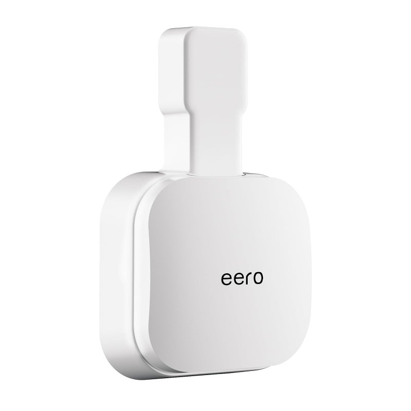 SENLEG Outlet Wall Mount Holder Compatible with eero Pro 6e/Pro 6 Mesh Wi-Fi System, Built-in Cable Management No Messy Wires, Space-Saving(1 Pack) - Image 1