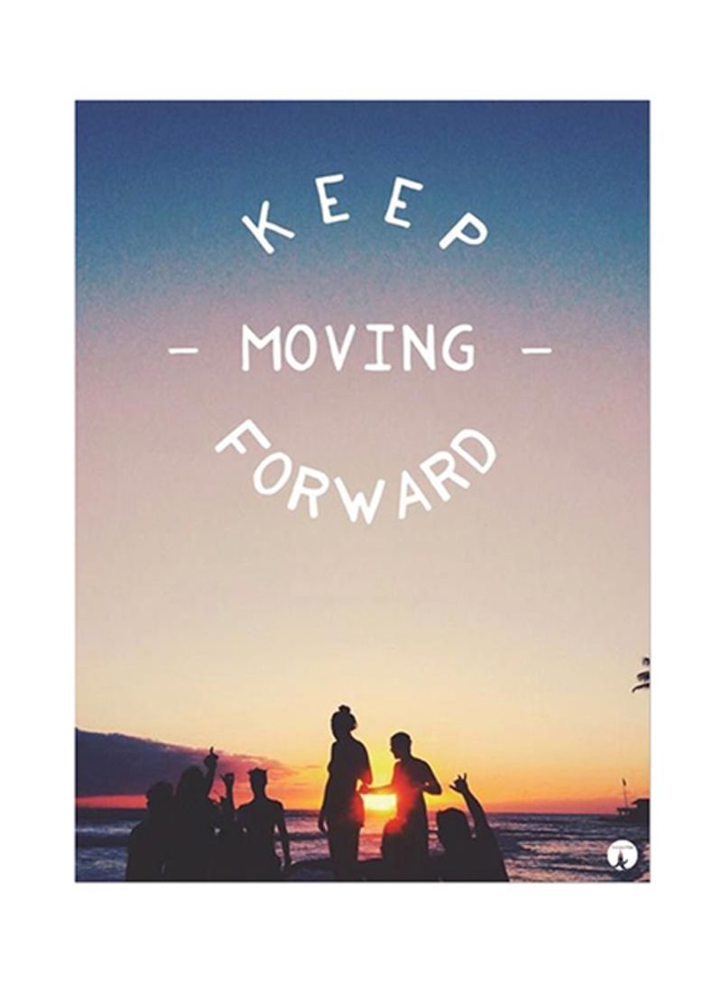 RKN English Phrases Metal Plate Poster Multicolour 15x20centimeter