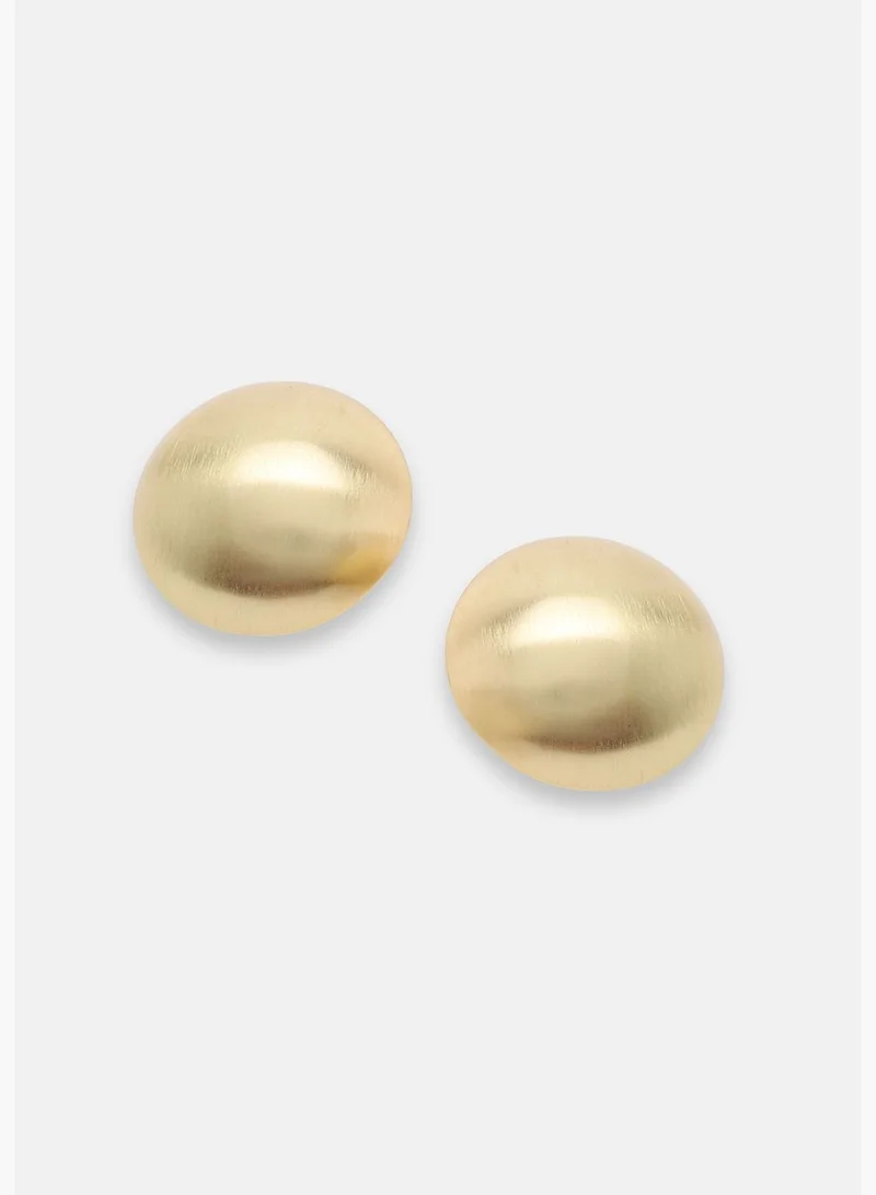 SOHI Gold Plated Casual Designer Stud For Women