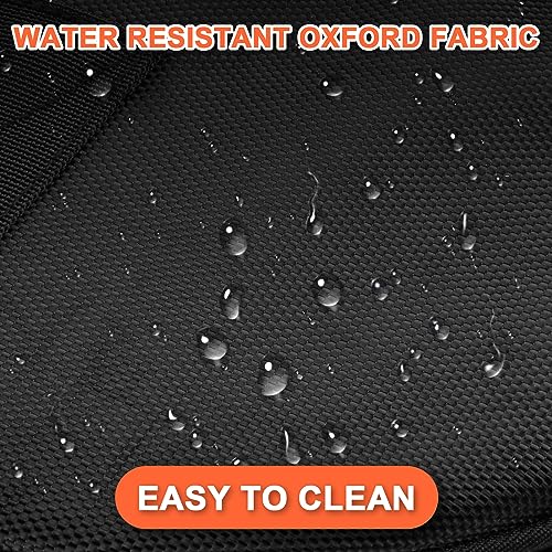 Homakover 20 Inch Jumper Cable Bag, Heavy Duty Water Resistant Tools Cable Bag, Cable Cords Hoses Storage & Organizer with Exterior Pocket for Jumper Cable,EV Charging Cables,Extensions and Garden Hoses - Image 4