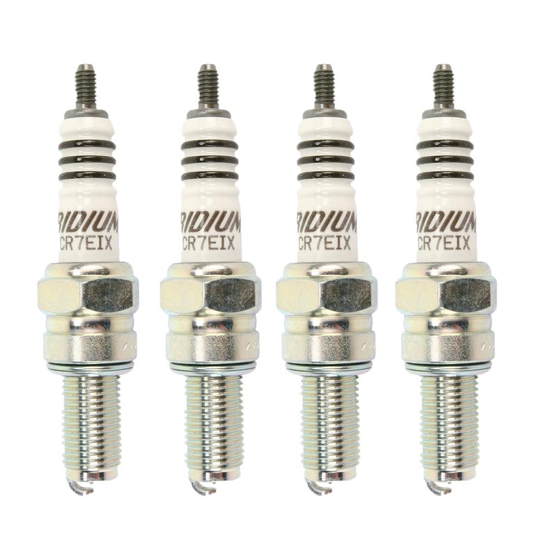 NGK 4 New NGK IRIDIUM IX Spark Plug CR7EIX # 7385 - Image 3