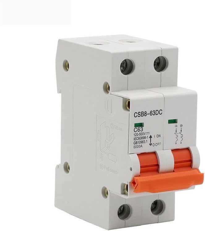 25A 2P DC 500V Solar Mini Circuit Breaker MCB Protector For PV System - Image 1
