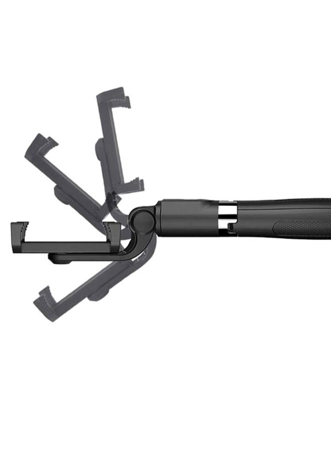 NIBEMINENT Bluetooth Wireless Foldable Extendable Mini Tripod Black  - Image 2
