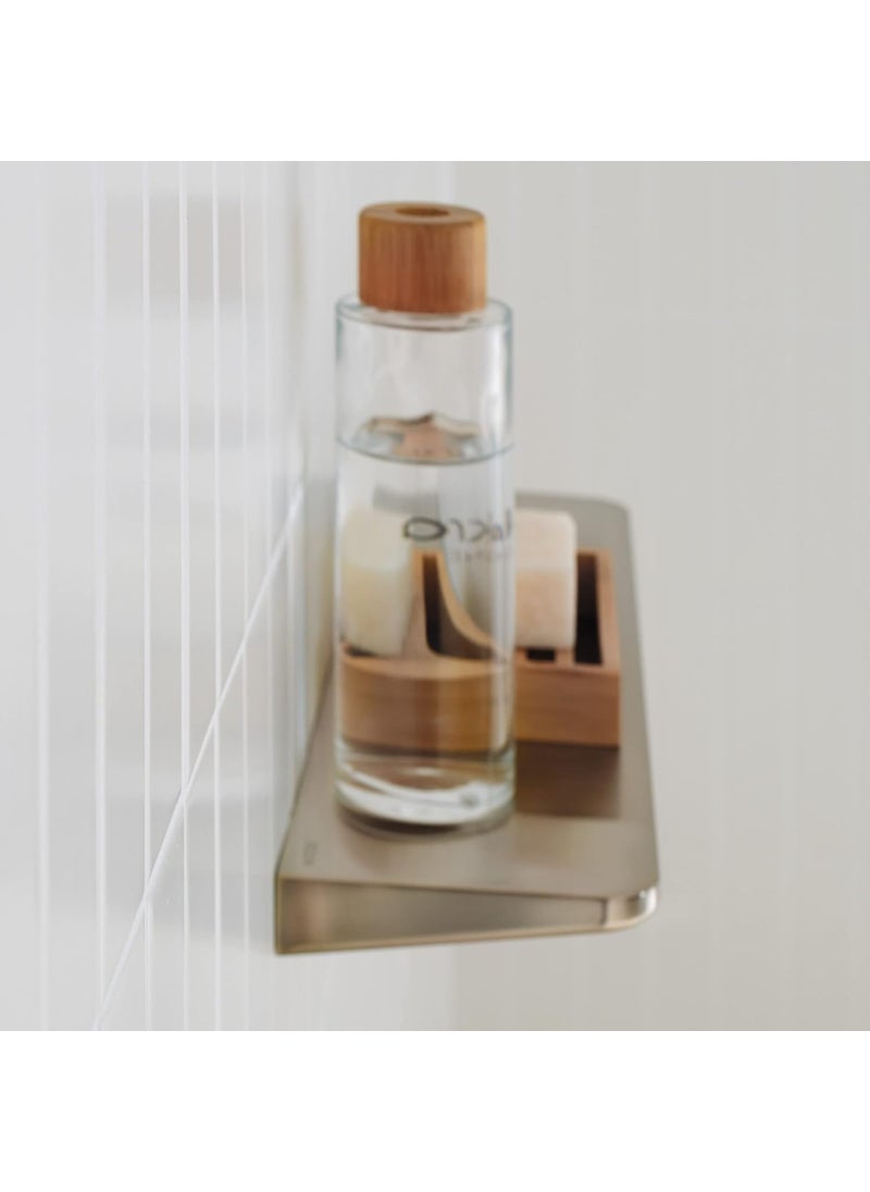AXOR AXOR Universal Circular 16inch Modern Shelf 16 in Chrome 42844000  - Image 3