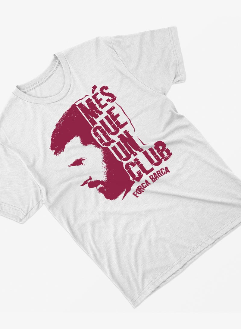 Fashion World Cotton T-shirt Printed with High-quality Messi - Image 2