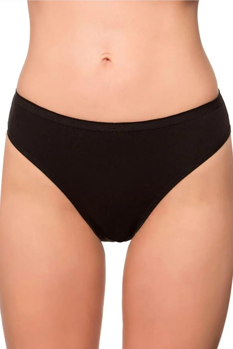 Kompedan Complete Lycra Daphne 40/1 Thick Bikini Bottom Black | K6120