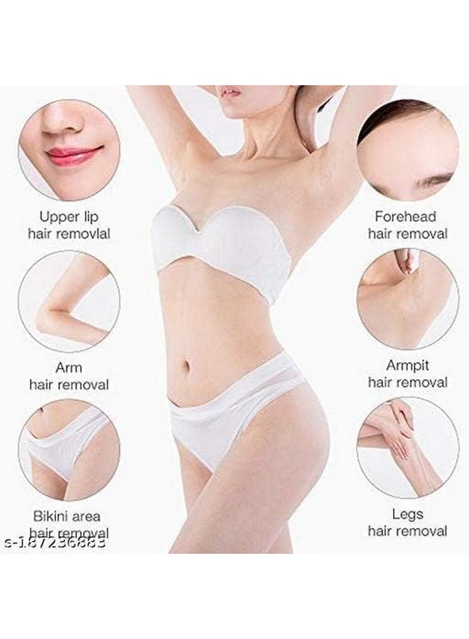 CUVLY Wax Powder for Women Hair Removal Wax Powder 10 Minutes Painless Easy to use at home,Painless No side Ifect, Bikni Wax Women and Girls, Men Wax Powder Instant Hair Remover (Chocolate Wax Powder) - Image 5