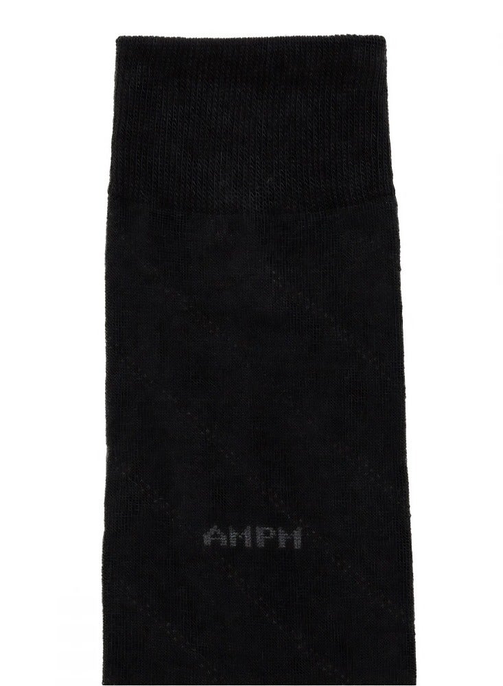 أيه إم بي إم جوارب رسمية للرجال (عبوة من 3) - أسود - Image 3