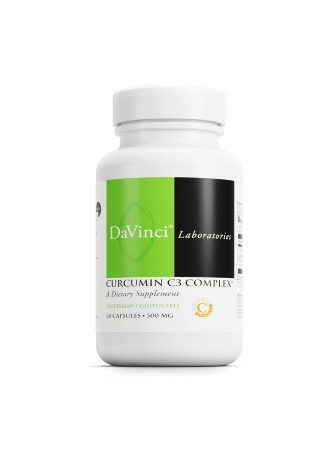 DAVINCI Labs Curcumin C3 Complex - Nutritional Supplement to Support Gallbladder Function and Healthy Liver - with Curcuminoids and Bioperine Fruit Extract - Gluten-Free - 60 Vegetarian Capsules - Image 1