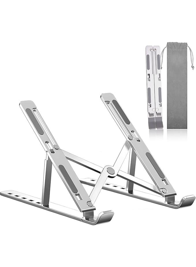 Metal laptop stand – durable and adjustable design for ease of use - Image 3