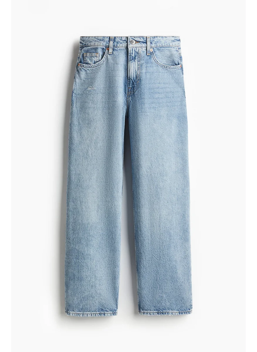 H&M Petite Length Baggy High Jeans