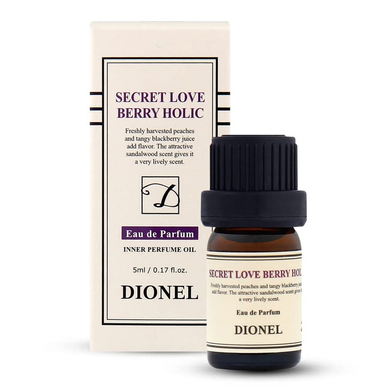 D DIONEL Dionel Secret Love Berry Holic inner perfume fragrance oil for underwear women Long-lasting feminine Refreshing berry scent 5ml/0.17fl.oz - Image 1