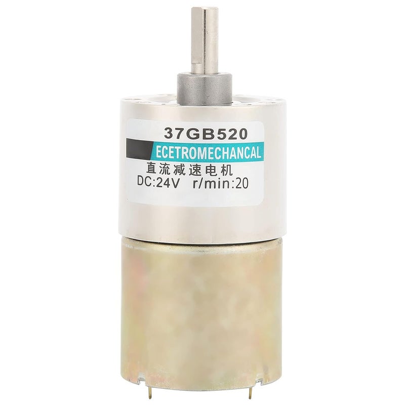 24V DC Geared Motor 20rpm High Torque Reverse Gearbox With Bracket Overload Protection For CNC Machine Tools - Image 3