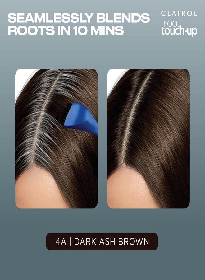 Clairol Root Touch-Up by Nice'n Easy Permanent Hair Dye, 4A Dark Ash Brown Hair Color, Pack of 1 - Image 3