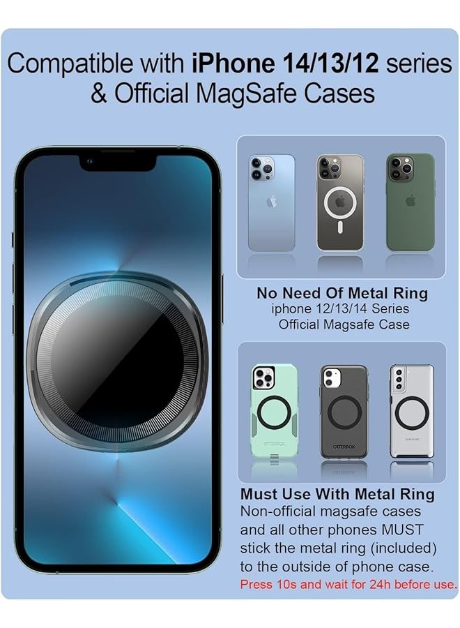 KASTWAVE Tesla Phone Mount For Model 3 / Y Accessories Magnetic Car Phone Holder Flip Cover Design 360° Free Rotation For Iphone 14 13 12 Pro Max Mini All Phones - Image 4