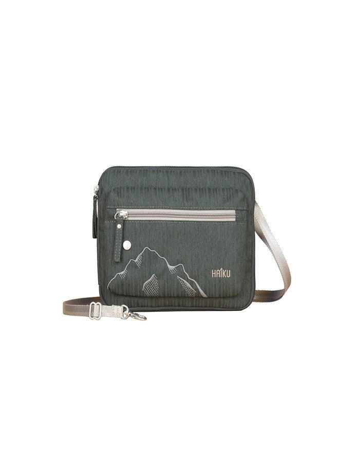 Haiku Aspire Folio Crossbody Convertible Organizer Bag, Deep Forest - Image 1